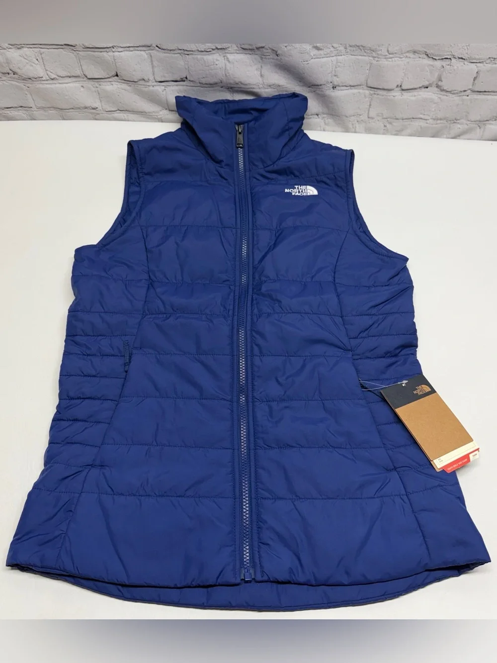 The North Face big girls Quilted Vest - Royal Blue size XL (18) NWT